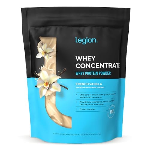 Legion Whey Protein Concentrate Powder 30-Serving Tub: $39.99 Legion Whey Protein Concentrate Powder 30-Serving Tub: $39.99