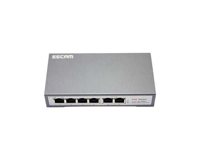 Escam 4-Port PoE Switch: $59 Escam 4-Port PoE Switch: $59