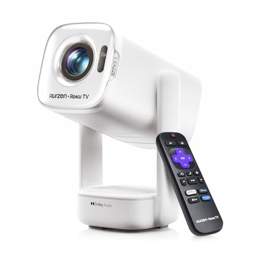 Aurzen D1R Roku Smart Portable Projector: $149.97 Aurzen D1R Roku Smart Portable Projector: $149.97