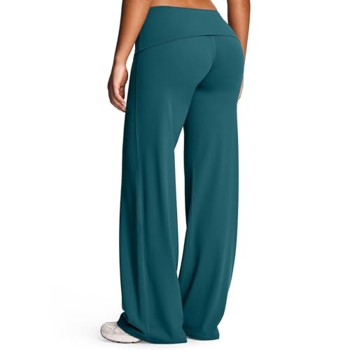 Aoxjox Athlenza Fold-Over Waist Yoga Pants: $27.19 Aoxjox Athlenza Fold-Over Waist Yoga Pants: $27.19