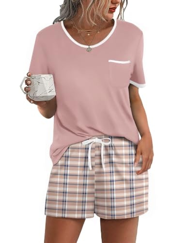 Ekouaer Women's 2-Piece Pajama Set: $19.99 Ekouaer Women's 2-Piece Pajama Set: $19.99