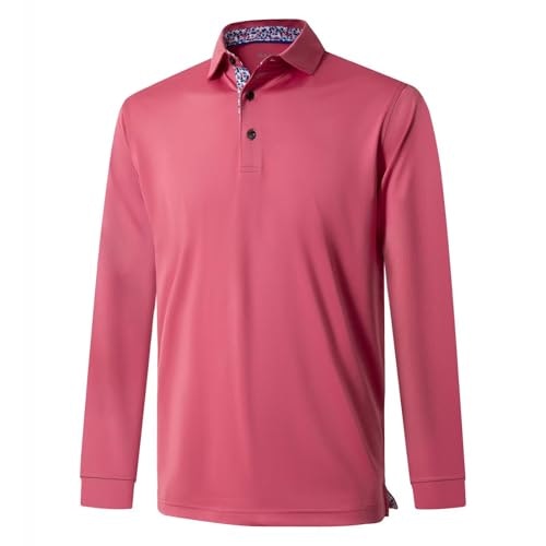 Maelreg Men's Long Sleeve Quick-Dry Golf Polo Shirt: $25.46 Maelreg Men's Long Sleeve Quick-Dry Golf Polo Shirt: $25.46