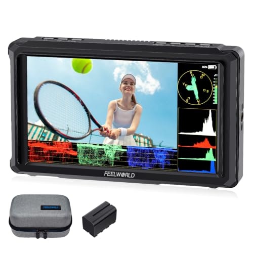 Feelworld FW568 Pro 6-Inch 1080p DSLR Camera Monitor: $118.99