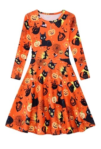 Funnycokid Girls' Halloween Dress: $16.99 Funnycokid Girls' Halloween Dress: $16.99