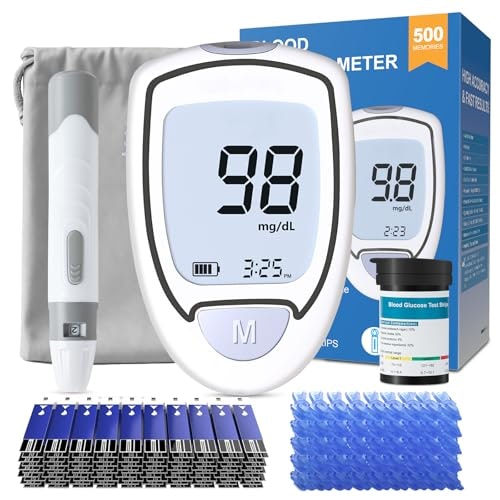 Glucose Monitor Kit with 50 Test Strips and Lancets: $14.44 Glucose Monitor Kit with 50 Test Strips and Lancets: $14.44
