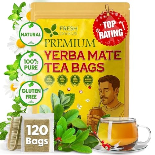 FreshDrinkUS Yerba Mate Tea Bags 120-Pack: $16.14 FreshDrinkUS Yerba Mate Tea Bags 120-Pack: $16.14
