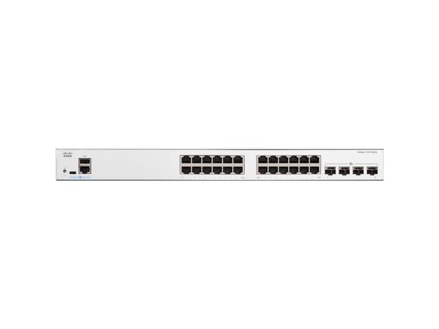 Cisco Catalyst C1200-24T-4X 24-Port Managed Ethernet Switch: $419.99 Cisco Catalyst C1200-24T-4X 24-Port Managed Ethernet Switch: $419.99