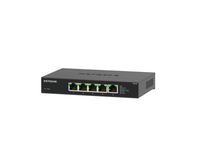 Netgear MS305 5-Port 2.5G Multi-Gigabit Ethernet Unmanaged Switch: $99.99 Netgear MS305 5-Port 2.5G Multi-Gigabit Ethernet Unmanaged Switch: $99.99