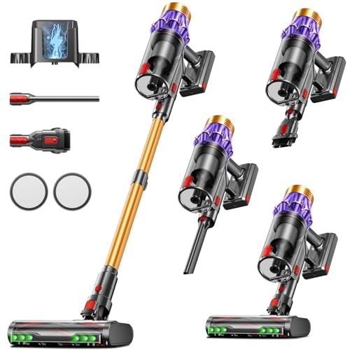 650W 60KPA Cordless Stick Vacuum Cleaner: $126.30 650W 60KPA Cordless Stick Vacuum Cleaner: $126.30
