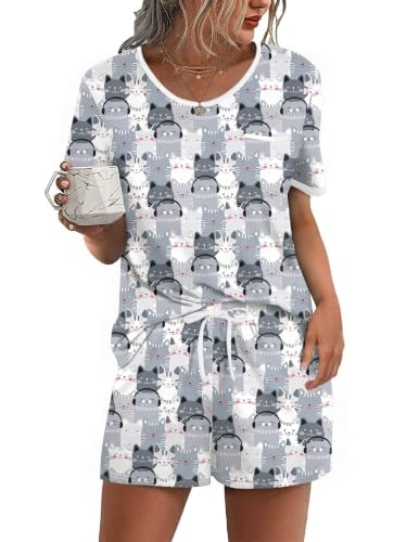 Ekouaer Women's 2-Piece Pajama Set: $14.42 Ekouaer Women's 2-Piece Pajama Set: $14.42