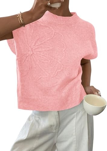 Prettygarden Women's Cap Sleeve Sweater Vest: $26.39 Prettygarden Women's Cap Sleeve Sweater Vest: $26.39