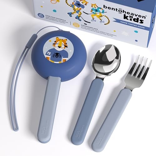 Bentoheaven Kids Fork and Spoon Set with Case: $15.98 Bentoheaven Kids Fork and Spoon Set with Case: $15.98