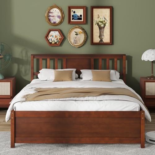 Giantex Full Size Solid Wood Platform Bed Frame: $159.99 Giantex Full Size Solid Wood Platform Bed Frame: $159.99