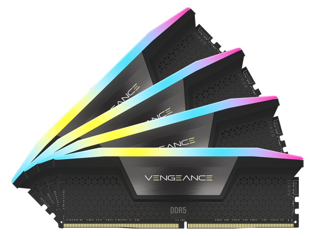 Corsair Vengeance RGB 192GB 4-Pack DDR5 5200MHz Desktop Memory: $2,815.99 Corsair Vengeance RGB 192GB 4-Pack DDR5 5200MHz Desktop Memory: $2,815.99
