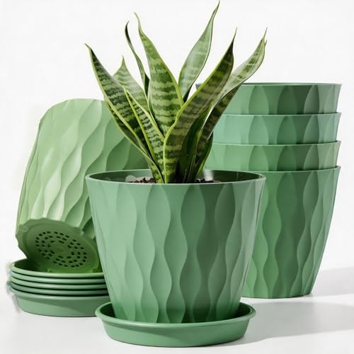 Pure Whimsy 4-Inch Plant Pots with Drainage Holes 6-Pack: $9.98 Pure Whimsy 4-Inch Plant Pots with Drainage Holes 6-Pack: $9.98