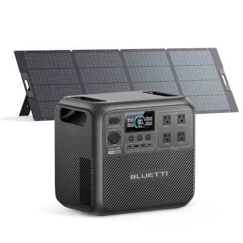 Bluetti Elite 200 V2 2,073.6Wh Solar Generator with 350W Solar Panel: $1,298.97 Bluetti Elite 200 V2 2,073.6Wh Solar Generator with 350W Solar Panel: $1,298.97