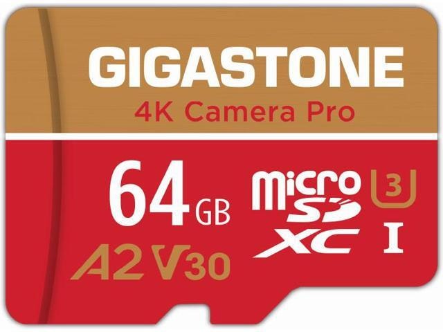Gigastone 64GB Micro SD Card: $41.99 Gigastone 64GB Micro SD Card: $41.99