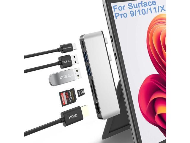 Surface Pro 9 and 11 USB Hub Docking Station: $31.19