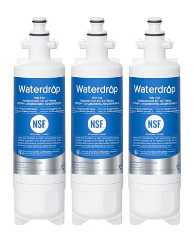 Waterdrop LT700P Replacement Refrigerator Water Filter 3-Pack: $18.99 Waterdrop LT700P Replacement Refrigerator Water Filter 3-Pack: $18.99