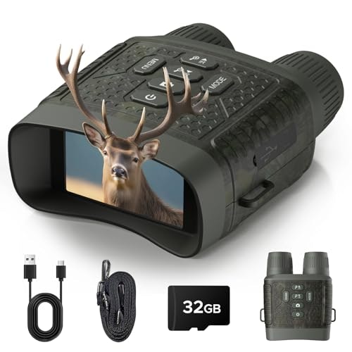 4K Night Vision Infrared Binoculars with 32GB Card: $49.98 4K Night Vision Infrared Binoculars with 32GB Card: $49.98