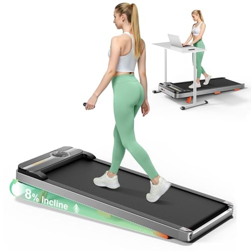 Treaflow Under Desk Walking Pad Treadmill: $99.97 Treaflow Under Desk Walking Pad Treadmill: $99.97