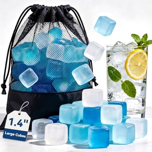 1.4-Inch Reusable Ice Cubes 100-Pack: $39.98 1.4-Inch Reusable Ice Cubes 100-Pack: $39.98