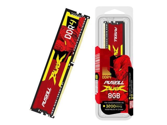 Puskill 8GB DDR4 3200MHz Desktop Memory: $64.65