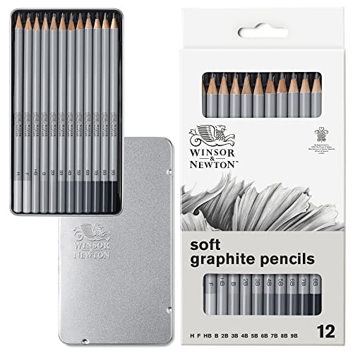Winsor & Newton Studio Collection Graphite Pencils 12-Pack: $14.99
