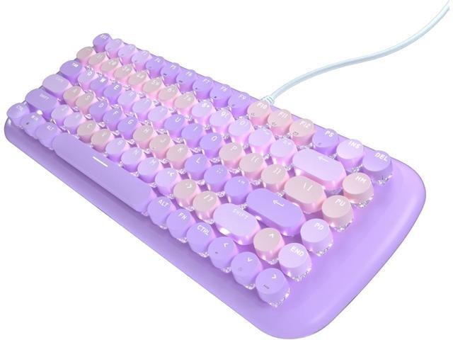 Lomiluskr 84-Key Wired Mechanical Keyboard: $52.61