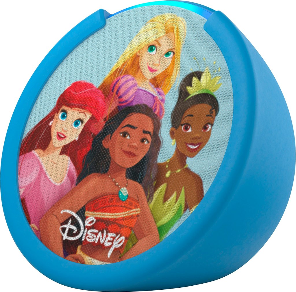 Amazon Echo Pop Kids Disney Princess Smart Speaker: $29.99