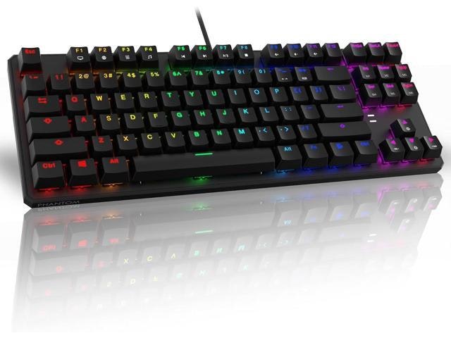 Tecware Phantom 87-Key RGB Mechanical Gaming Keyboard: $98.39 Tecware Phantom 87-Key RGB Mechanical Gaming Keyboard: $98.39