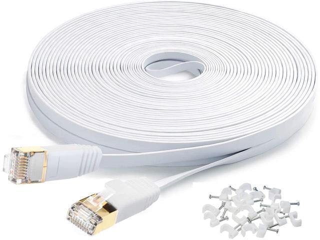 Bucier 50-Foot Cat7 Flat Ethernet Cable: $47.89 Bucier 50-Foot Cat7 Flat Ethernet Cable: $47.89