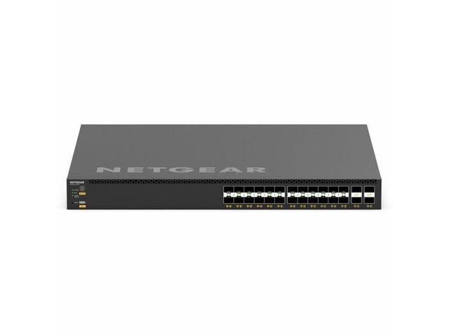 Netgear M4350-24F4V 28-Port Managed 25-Gigabit Ethernet Switch: $3,359.99 Netgear M4350-24F4V 28-Port Managed 25-Gigabit Ethernet Switch: $3,359.99