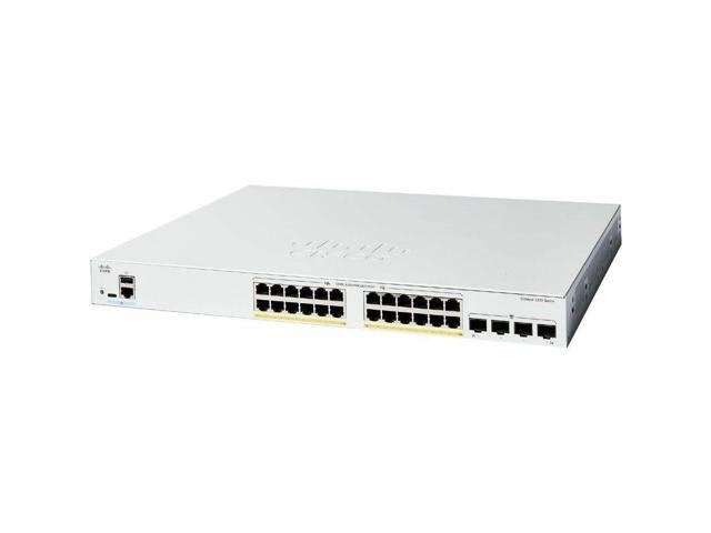 Cisco Catalyst C1200-24T-4G 24-Port Managed Ethernet Switch: $959.82 Cisco Catalyst C1200-24T-4G 24-Port Managed Ethernet Switch: $959.82