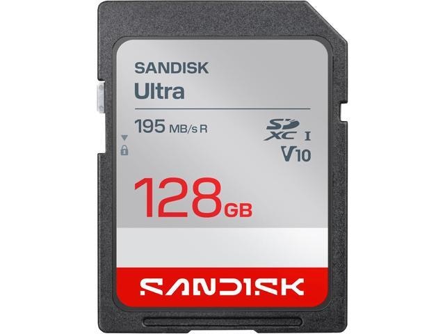 SanDisk 128GB Ultra UHS-I SD Card: $35.99 SanDisk 128GB Ultra UHS-I SD Card: $35.99