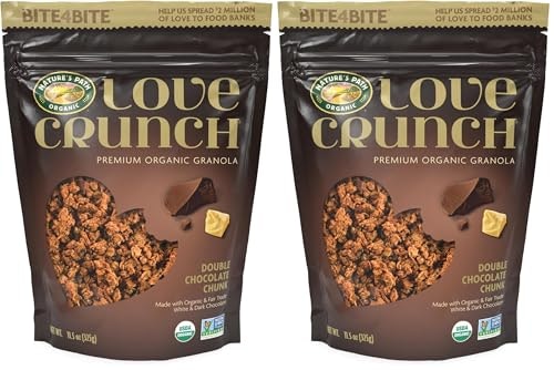 Nature's Path Love Crunch Organic Double Chocolate Chunk Granola 11.5oz 2-Pack: $11.06 Nature's Path Love Crunch Organic Double Chocolate Chunk Granola 11.5oz 2-Pack: $11.06