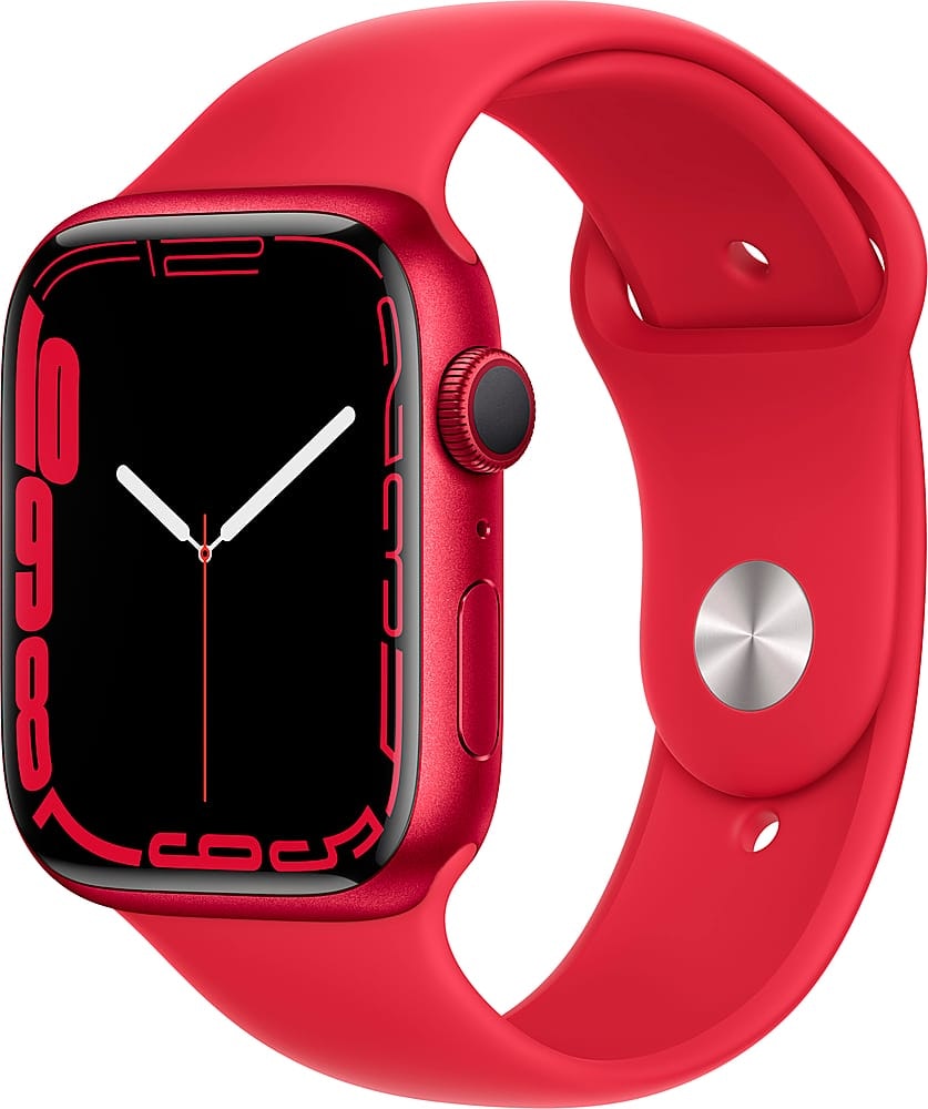 Apple Watch Series 7 41mm GPS Aluminum Case with Sport Band: $139.99