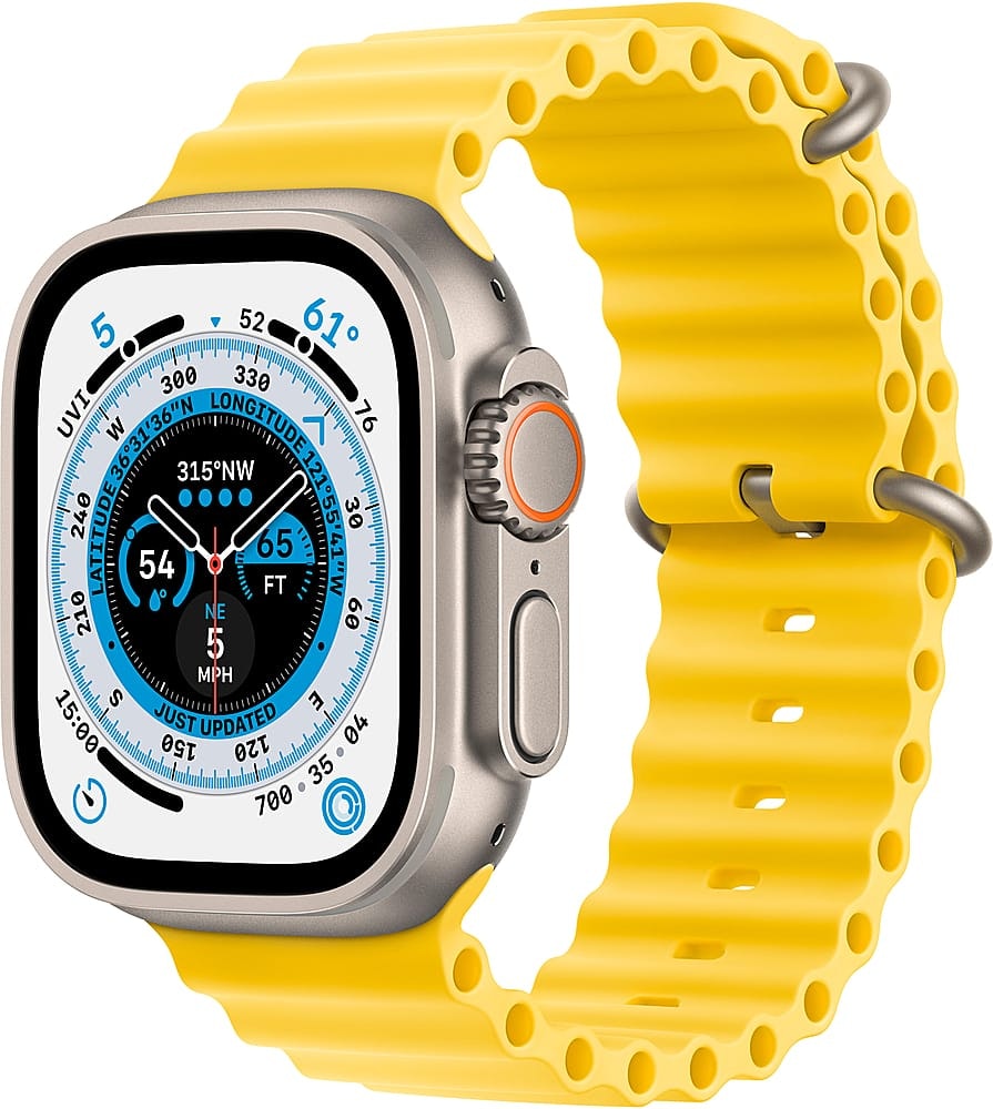 Apple Watch Ultra 49mm Titanium Case with Ocean Band: $299.99 Apple Watch Ultra 49mm Titanium Case with Ocean Band: $299.99