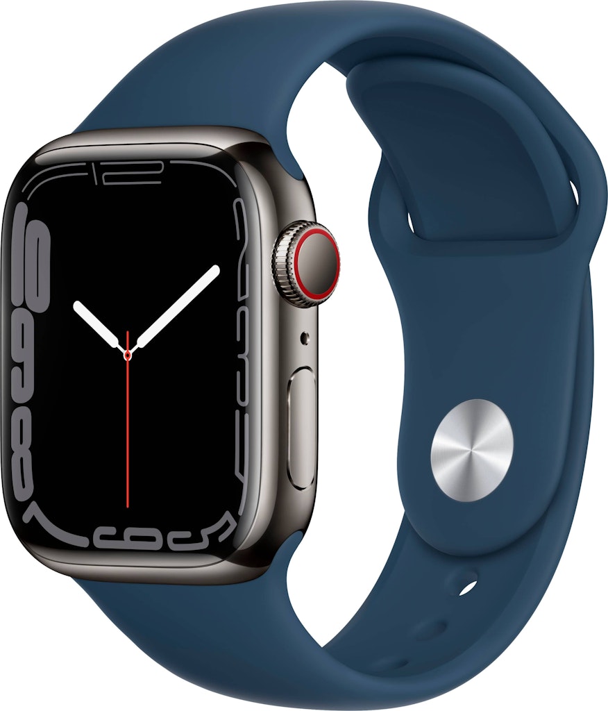 Refurbished Apple Watch Series 7 GPS + Cellular 41mm Stainless Steel Case with Sport Band: $139.99 Refurbished Apple Watch Series 7 GPS + Cellular 41mm Stainless Steel Case with Sport Band: $139.99