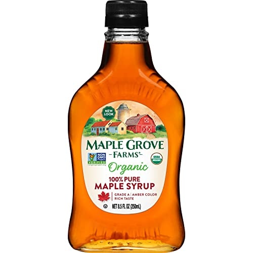 Maple Grove Farms Organic Grade A Amber Maple Syrup 8.5-Ounce: $5.79 Maple Grove Farms Organic Grade A Amber Maple Syrup 8.5-Ounce: $5.79