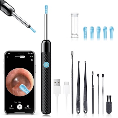 Ear Wax Removal Kit w/ 1080p Camera for $13 + free shipping w/ Prime