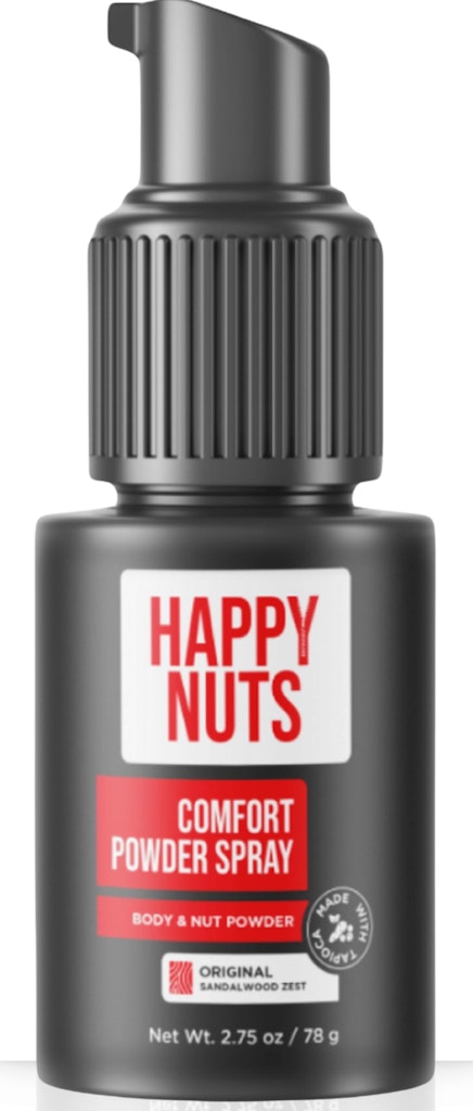 Happy Nuts Comfort Powder Spray: $8.79 via Sub. & Save Happy Nuts Comfort Powder Spray: $8.79 via Sub. & Save