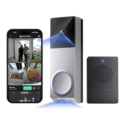 Wyze 2K Wireless Video Doorbell with Chime: $99.98 Wyze 2K Wireless Video Doorbell with Chime: $99.98