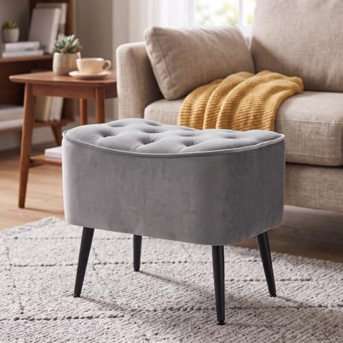 Birdrock Home Tufted Velvet Ottoman: $55.24 Birdrock Home Tufted Velvet Ottoman: $55.24