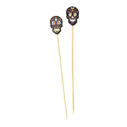 TableCraft 4.5-inch Sugar Skull Decorative Food Picks 100-Pack: $7.28 TableCraft 4.5-inch Sugar Skull Decorative Food Picks 100-Pack: $7.28