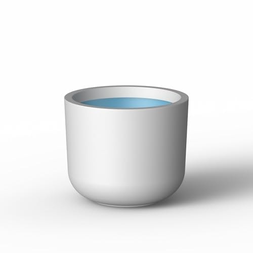 Kante 13.2-Inch Round Concrete Planter: $53.32