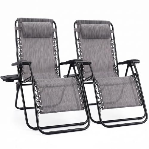 Sweetcrispy Zero Gravity Folding Lounge Chair 2-Pack: $62.93 Sweetcrispy Zero Gravity Folding Lounge Chair 2-Pack: $62.93