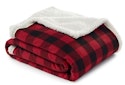 Eddie Bauer 50" x 60" Sherpa Throw Blanket for $11 + free shipping w/ Prime