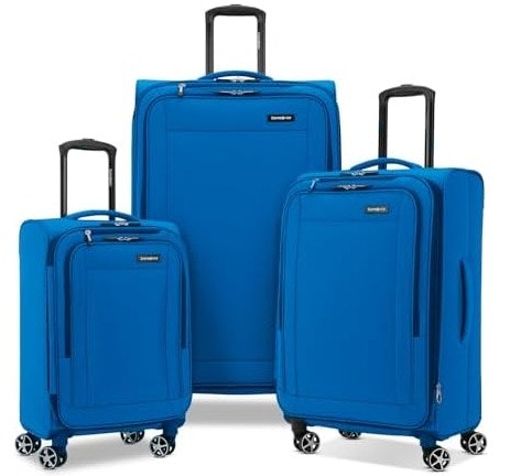 Samsonite Saire LTE Softside Expandable 3-Piece Luggage Set: $160 Samsonite Saire LTE Softside Expandable 3-Piece Luggage Set: $160