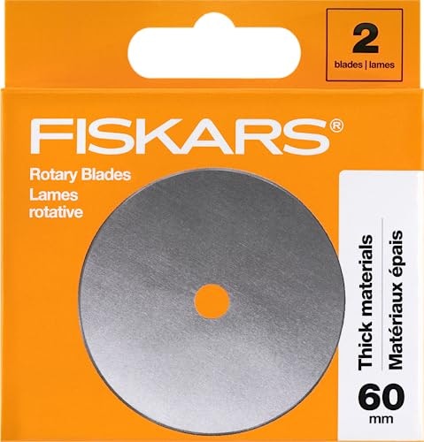 Fiskars 60mm Rotary Blades 2-Pack: $12.75